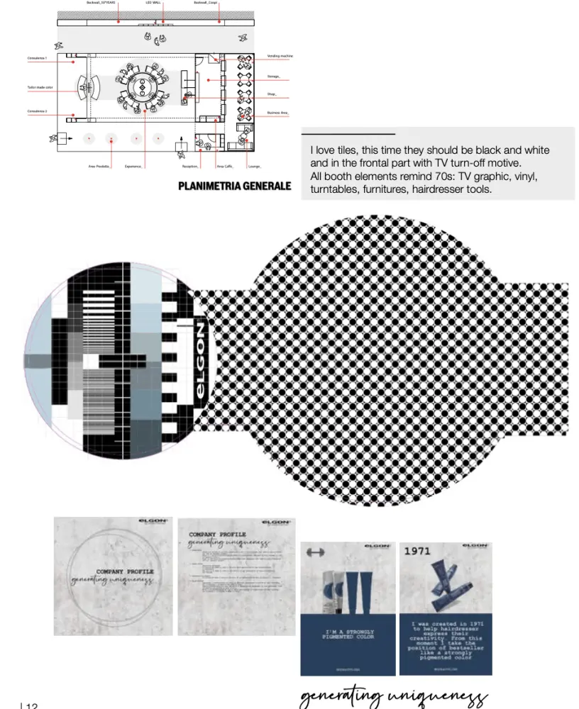 progetto stand fieristico